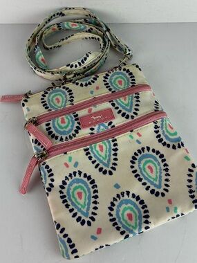 Scout Sally Go Lightly Nylon Crossbody Tri-Zip Bag